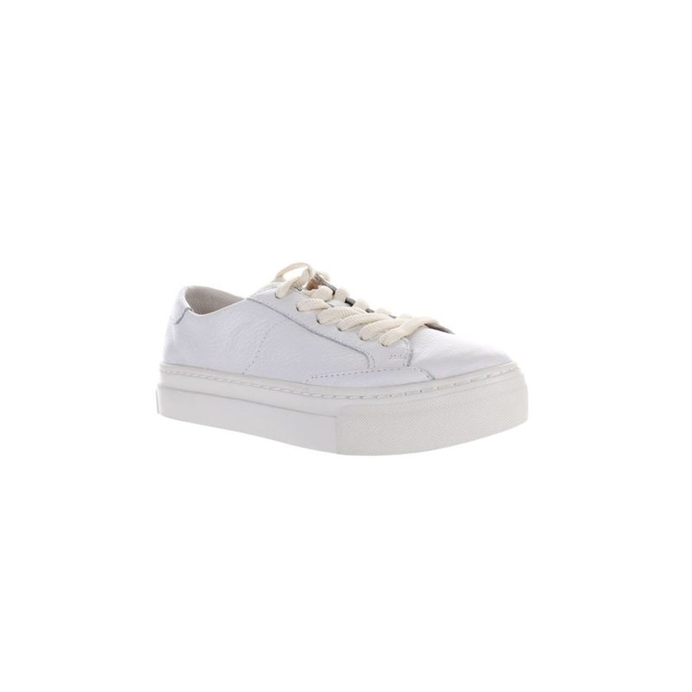 Soludos Womens White Fashion Sneaker Size 5.5 Medium (B, M). NWOT